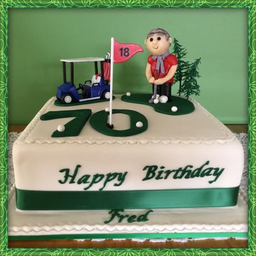 Sports Golf 70 Adult Birthday  