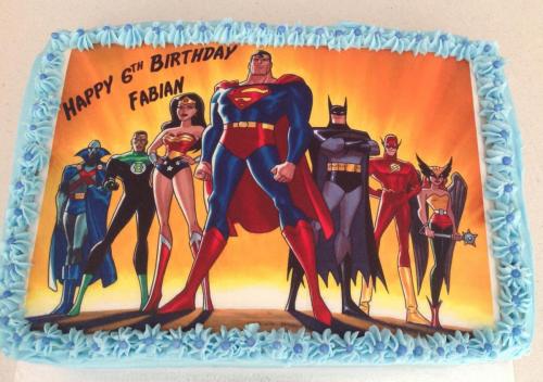 Super Heroes Children Birthday 