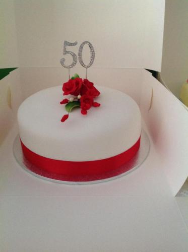 50 Bling Red Roses Adult Birthday