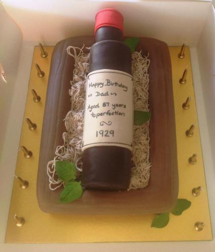 87 Alcohol Red Wine Bottle Adult Birthday