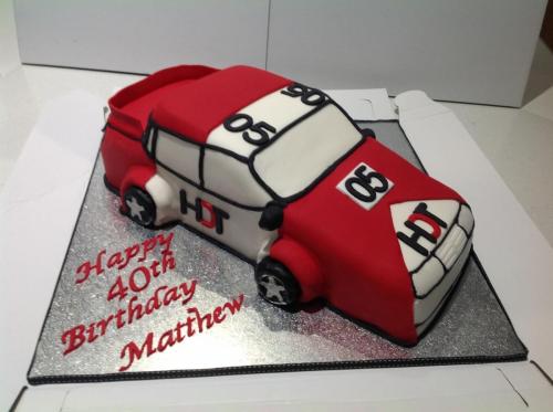 40 3D Motor Racing Car Adult Birthday